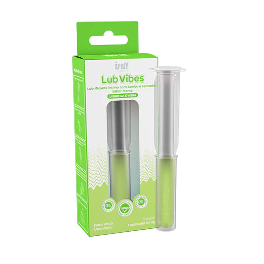 Lubricante con sabor y vibracion Lub Vibes Intt