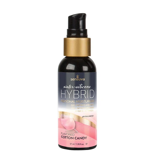 Lubricante hibrido Sensuva sabor Cotton Candy