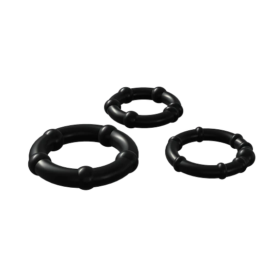 Set de 3 anillos peneanos Wooomy Babooom