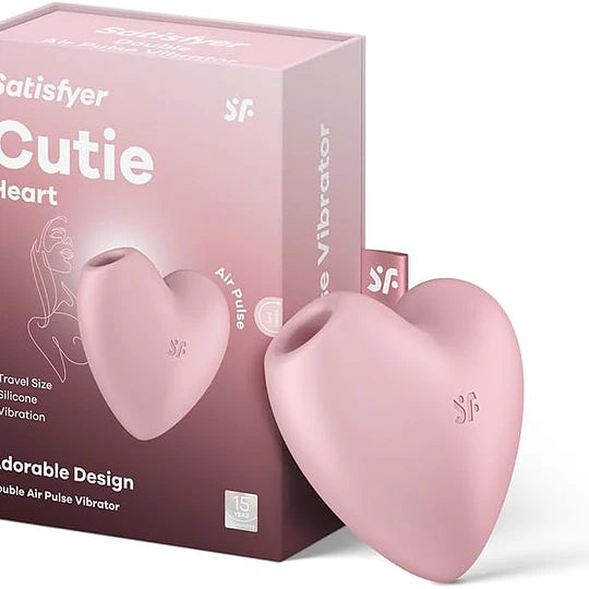 Vibrador Succionador Satisfyer Cutie Heart Red