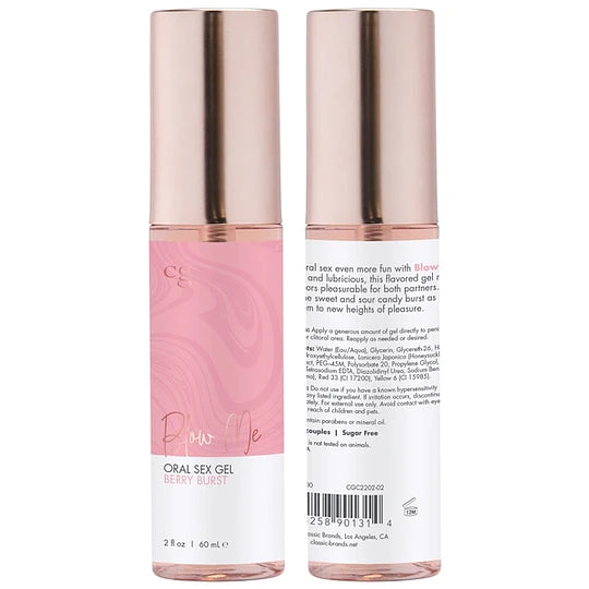 Gel Oral Sex Berry