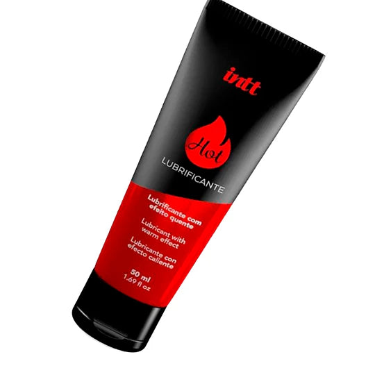 Lubricante Hot con sabor a frutilla Intt