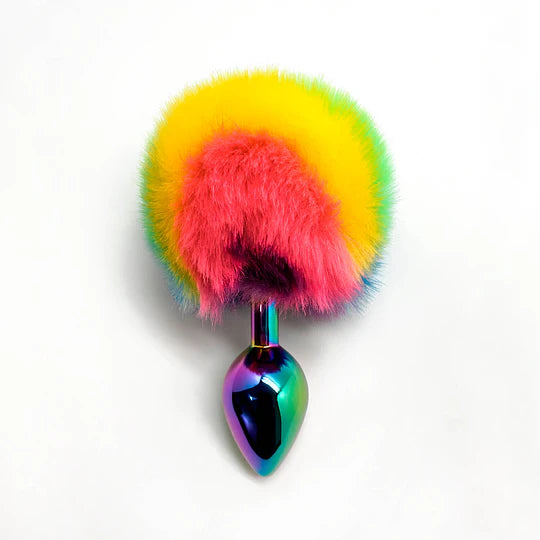 Plug anal metalico Multicolor Wooomy Filippi
