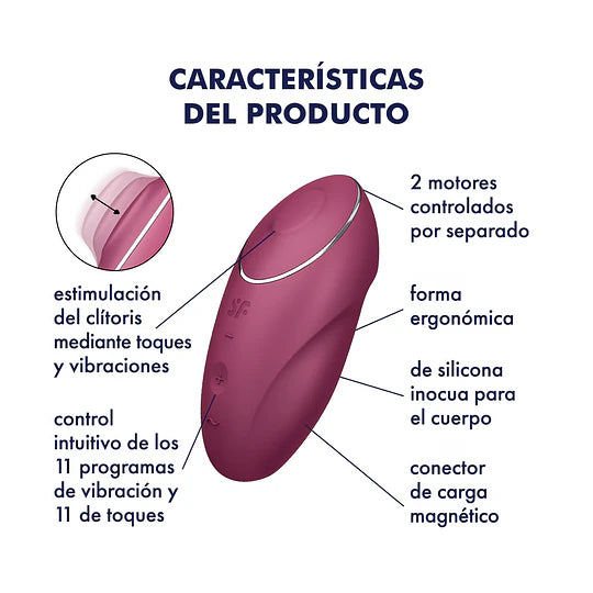 Vibrador Tap y Climax 1