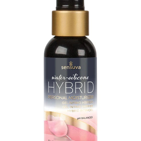 Lubricante hibrido Sensuva sabor Cotton Candy