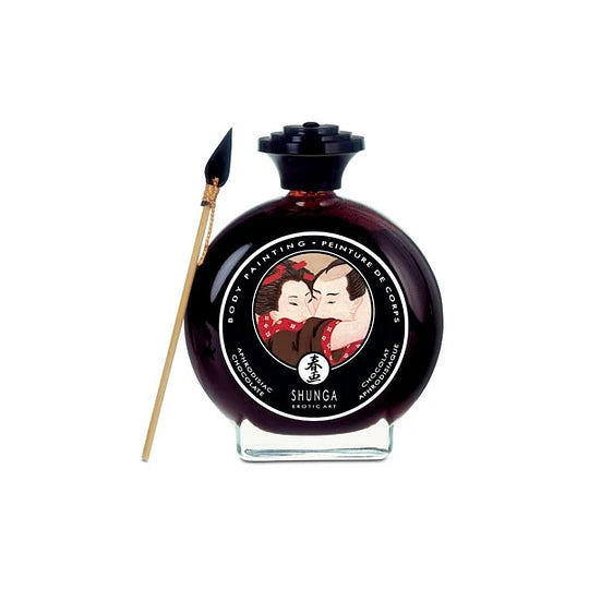 Pintura corporal chocolate