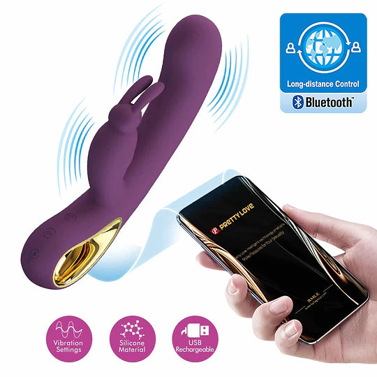 Vibrador LIAM conejito controlado por APP