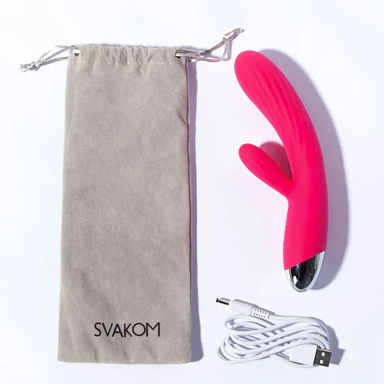 Svakom Angel Vibrador Dual con Calor Punto G y Clítoris