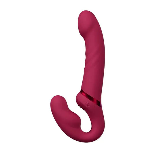 Lovense Lapis Dildo Strapless Doble con App