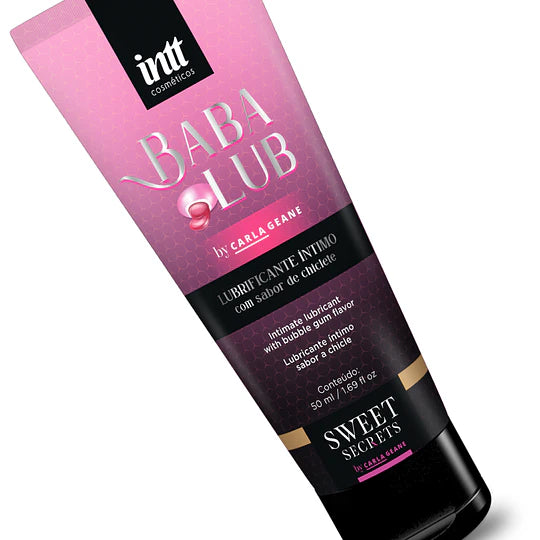 Lubricante Sabor Chicle Babalub Intt 50ml