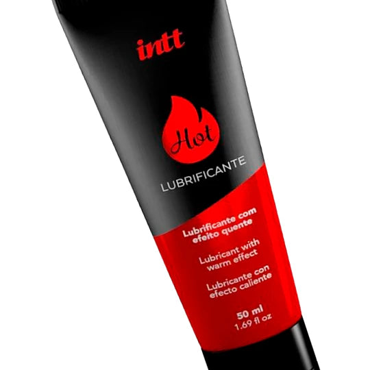 Lubricante Hot con sabor a frutilla Intt