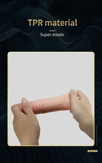 Funda Extensora de Pene con Vibración 22 cm TPE