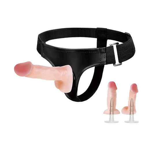 Arnés Jessica con Set de Dildos