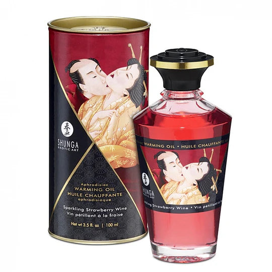 Aceite Besos Intimos de frutilla