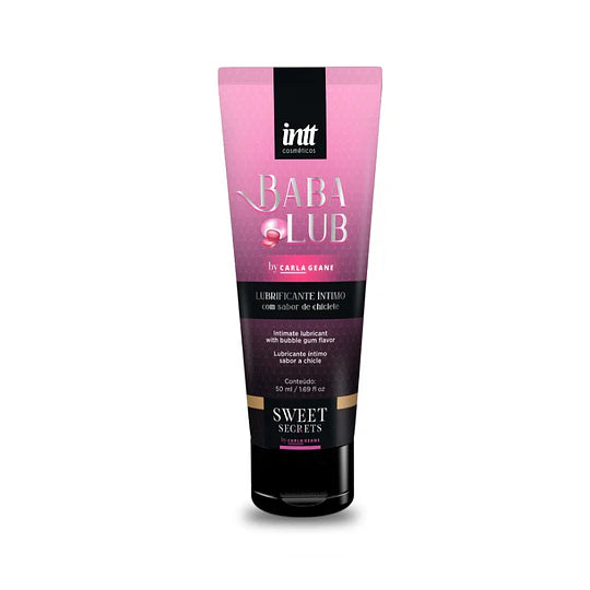 Lubricante Sabor Chicle Babalub Intt 50ml