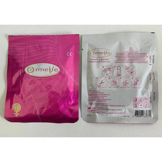 Condon femenino de latex Ormelle 1 unidad