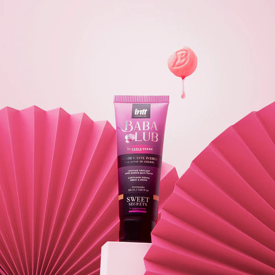 Lubricante Sabor Chicle Babalub Intt 50ml
