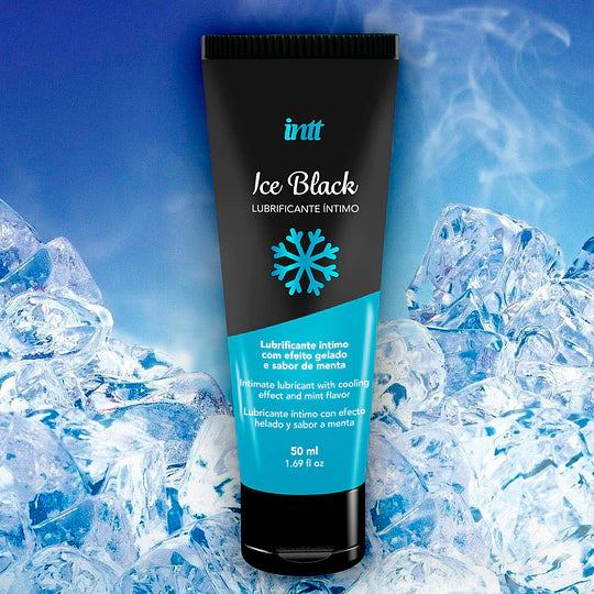 Lubricante Efecto Frío Ice Black Intt 50ml