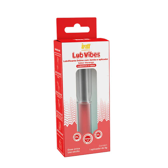 Lubricante con sabor y vibracion Lub Vibes Intt