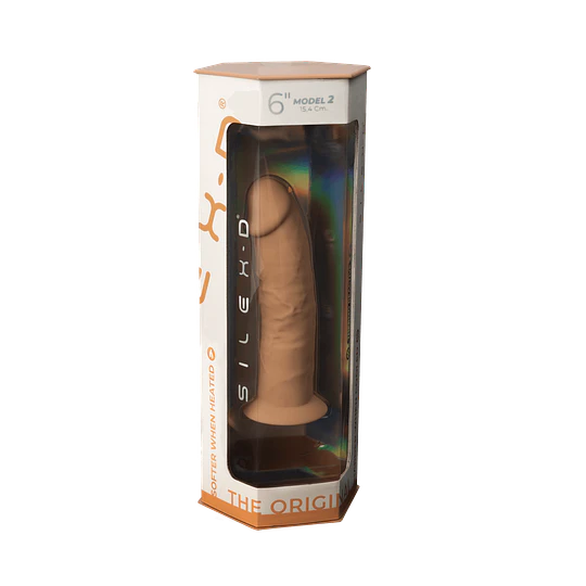 Dildo realistico Silex D Modelo 2 color caramelo 15 cm
