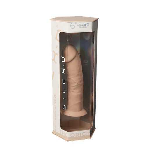 Dildo Realístico Silex D Modelo 2 6" Color Carne (15,4 cms)