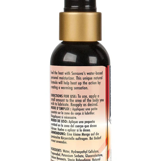 Lubricante a base de agua Calido Heat Wave