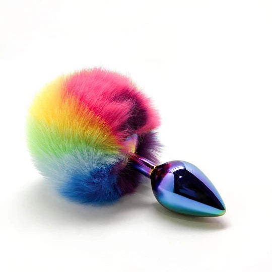 Plug anal metalico Multicolor Wooomy Filippi