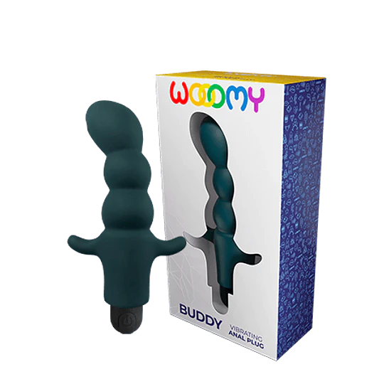 Plug anal vibrador Wooomy Buddy