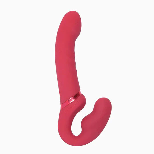 Lovense Lapis Dildo Strapless Doble con App
