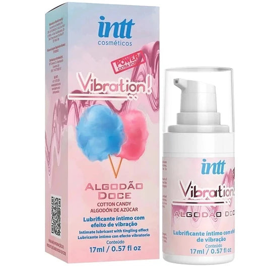 Gel intimo efecto vibracion Algodon Dulce Intt