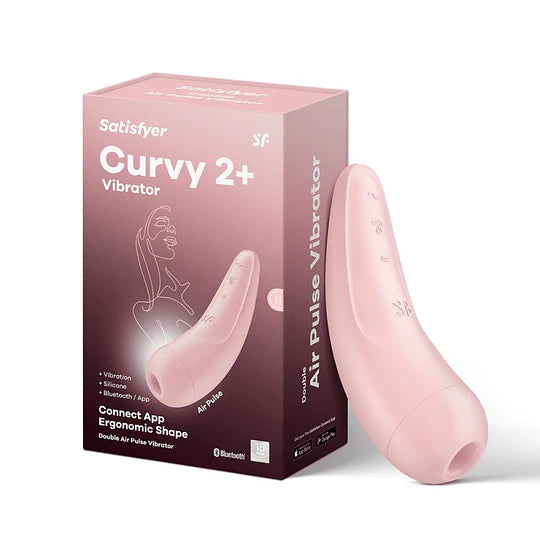 Vibrador con pulso de aire Satisfyer Curvy 2