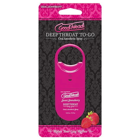 Spray facilitador oral sabor Frutilla