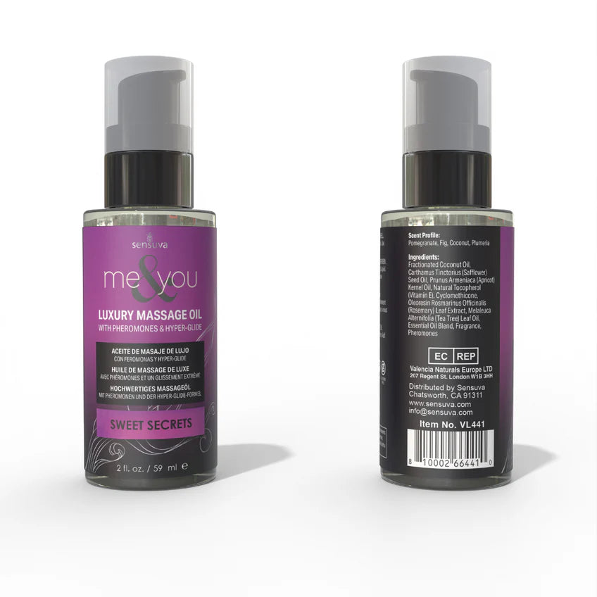 Aceite de Masaje Me & You con Feromonas 59ml