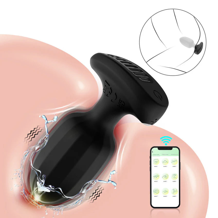 Plug Anal Onyx con App