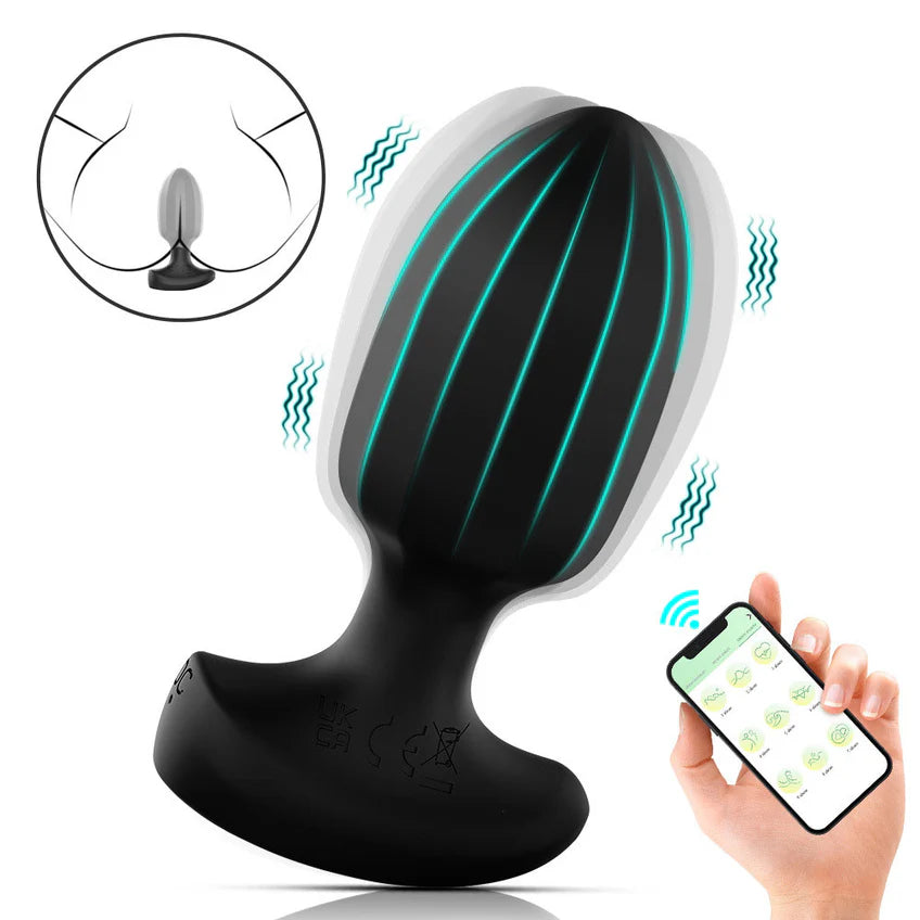 Plug Anal Onyx con App