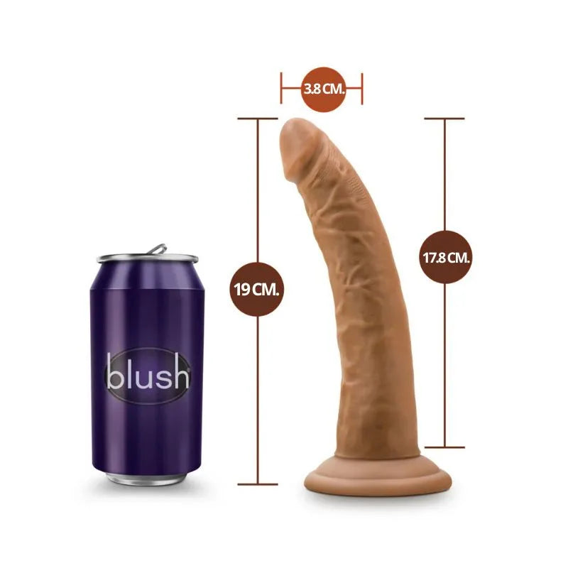 Dildo Basic 7.5 Mocha Dr. Skin