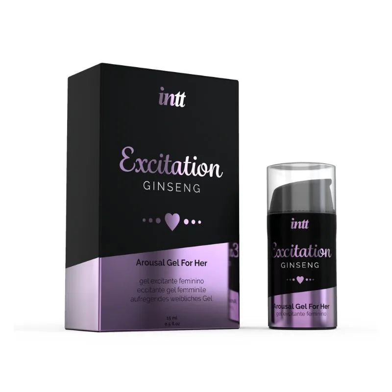 Gel Excitación Ginseng INTT – Aumenta la Libido Femenina