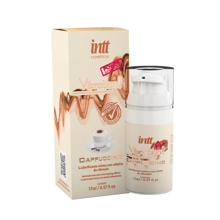 Gel Vibrador Sabor Capuchino INTT 17ml