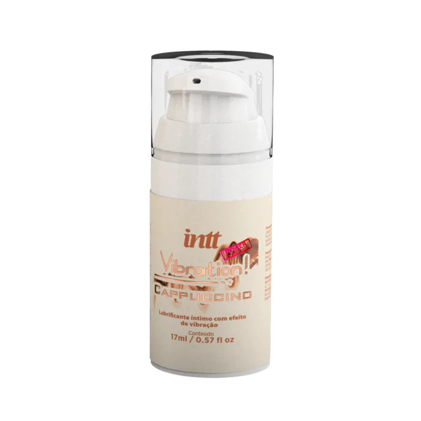Gel Vibrador Sabor Capuchino INTT 17ml