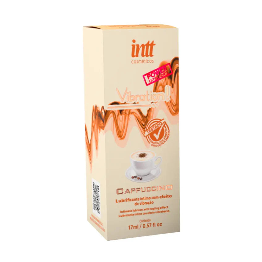 Gel Vibrador Sabor Capuchino INTT 17ml