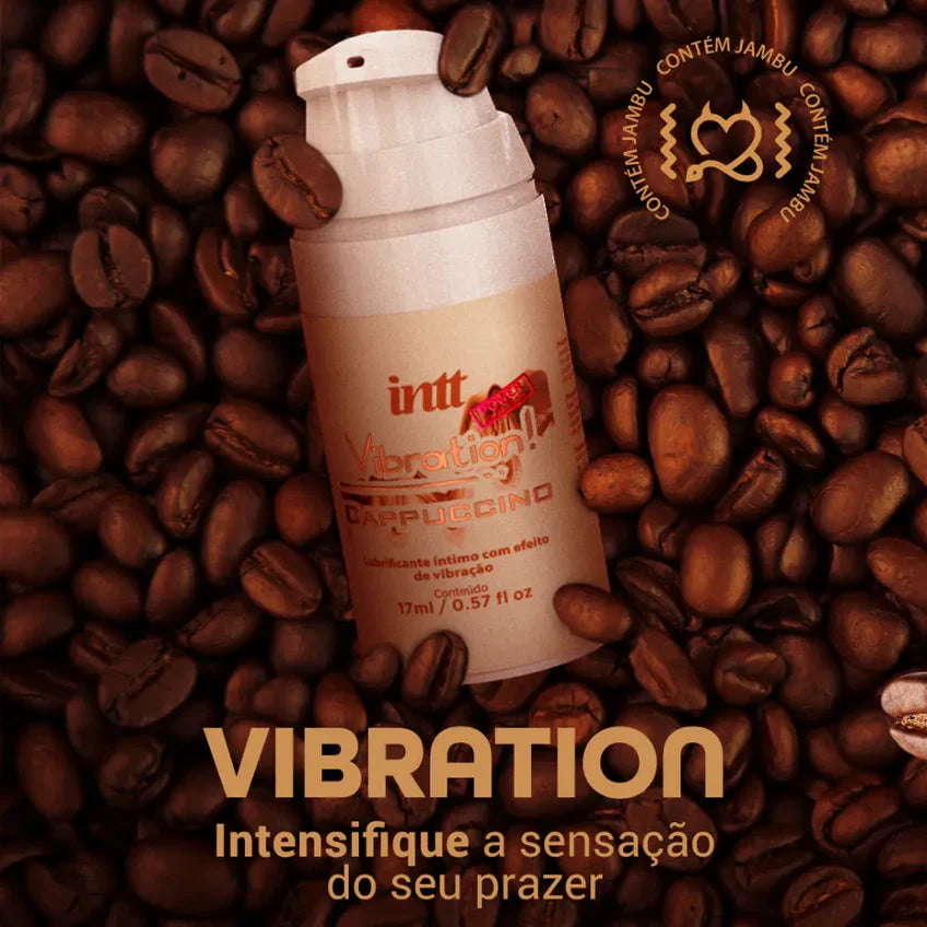 Gel Vibrador Sabor Capuchino INTT 17ml