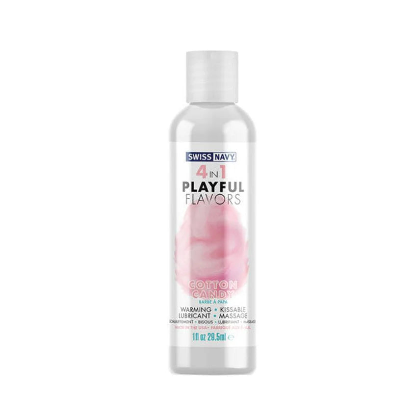 Lubricante Íntimo Cálido con Sabores Swiss Navy 4 en 1